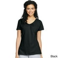 thumbnail image 4 of Hanes Maillot Flammé pour Femmes à Col en V Froncé, M, Blanc, 4 of 4