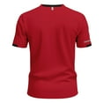 thumbnail image 6 of ZZHZGZ Mens 4Th of July Shirt Men T Shirts Pack Men's Casual T Shirts for Sports Breathable and Short Sleeve Tees for Spring and Summer Activities Loose Fit for Comfort S, 6 of 6