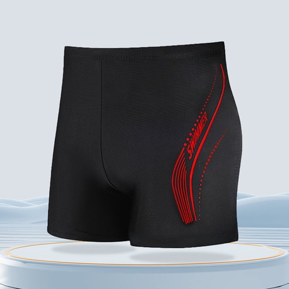 Kalauyu Mens Compression Athletic Shorts, Quick Dry Shorts with Graphic Print, Breathable Training Shorts