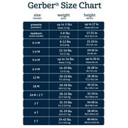 Gerber Gender Neutral Sleep ´N Play Footed Pajama, 3-Pack, Sizes Newborn - 6/9 Months