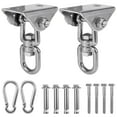 thumbnail image 1 of Juego de 2 perchas para columpio de alta resistencia, perchas yeacher  Suspensión de columpio, 1 of 7