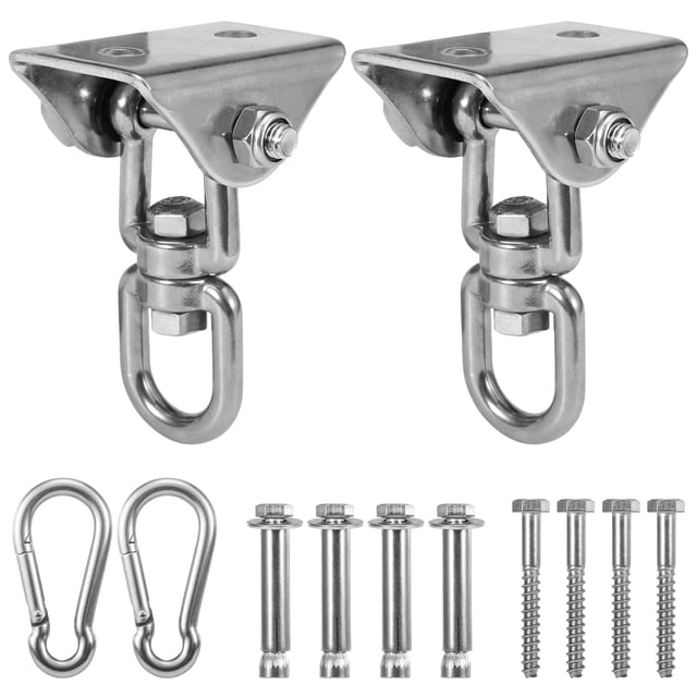 Juego de 2 perchas para columpio de alta resistencia, perchas yeacher Suspensión de columpio