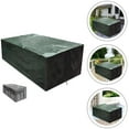 thumbnail image 5 of PE Outdoor Dining Table Cover Waterproof UV Resistant Square Furniture Protector with Drawstring Green 125x125x71cm 150x90x71cm 170x95x71cm 193x136x88cm 200x160x71cm, 5 of 6