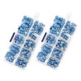thumbnail image 1 of SHOWERORO 100Pcs Assorted Grease Fitting Accessories Sky Blue Zinc Coated for Bulk Maintenance Use, 1 of 6