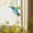B #2, variant on Vaidha Hummingbird Suncatcher Crystal Pendant | Colorful Light Refractor for Windows & Gardens | Hand-Painted Glass & Metal Hanging Decoration for Home & Party