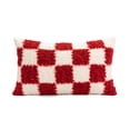 thumbnail image 2 of Latrodar Modern Pillow Red Festive Cushion Upgraded Backrest Pillow Set White 6x10 Inch Home Decor, 2 of 5