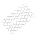 thumbnail image 3 of 120pcs Rondelle Plate Rondelle de Joint d'Étanchéité en Acier Inoxydable pour le Montage des Roulements Roues Vis d'Engrenages4807-1215-1000, 3 of 14