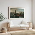 thumbnail image 5 of Church Hill Overlook, Richmond 02 - Richmond Virginia Photography Oak Framed Wall Art Print 20 x 30 inches, 5 of 9