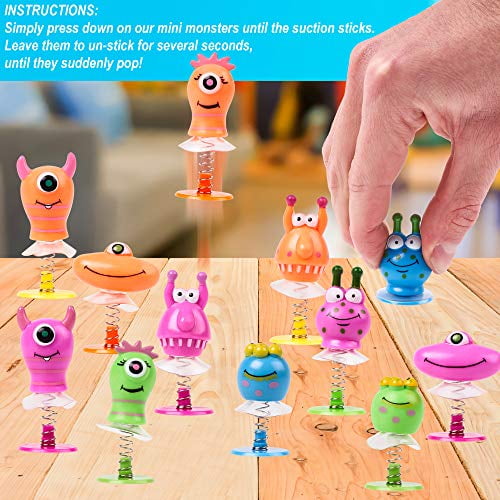 The Twiddlers Monster Jump Up Toys Pack Of 36 Mini Pop Up Toys Creature Monsters Toys Party Favors Goodie Bag Fillers Classroom Prize And Rewards Favor Bag Fillers Walmart Canada