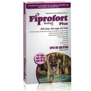 Tropiclean TP32038 Fiprofort Spot On Treatment Dog - Medium - 4 Count