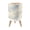 Color 4, variant on Small Trash Can with Lid Dark Black Rock Rugged Layers Natural Stone 1.8 Gallon Dog Proof Trash Can Round Garbage Can Waste Bin Wastebasket for Bathroom Bedroom Living Room