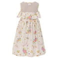 thumbnail image 2 of Toddler Girls Lovely Unicorn Cold Shoulder Birthday Party Flower Girl Dress Off White 2T XS (P201538P), 2 of 3