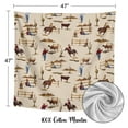 thumbnail image 4 of Sweet Jojo Designs Wild West Cowboy Boy 100% Cotton Muslin Baby Swaddle Receiving Blanket, 4 of 6