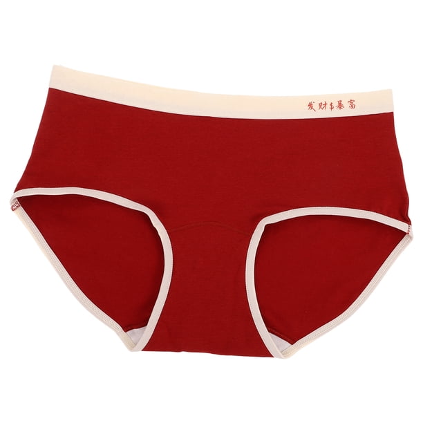Braguitas de algodón para mujer con entrepierna extendida, bragas menstruales, bragas de algodón para mujer, bragas de algodón de corte alto, lencería, braguita para mujer