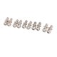 thumbnail image 5 of Tornillo de Cabeza de Bola, Ajuste Apretado de Repuesto, 10 Piezas de Tornillo de Cabeza de Bola de Coche RC para 144001 para 124010 PARA 124008 PARA 124019, 5 of 7