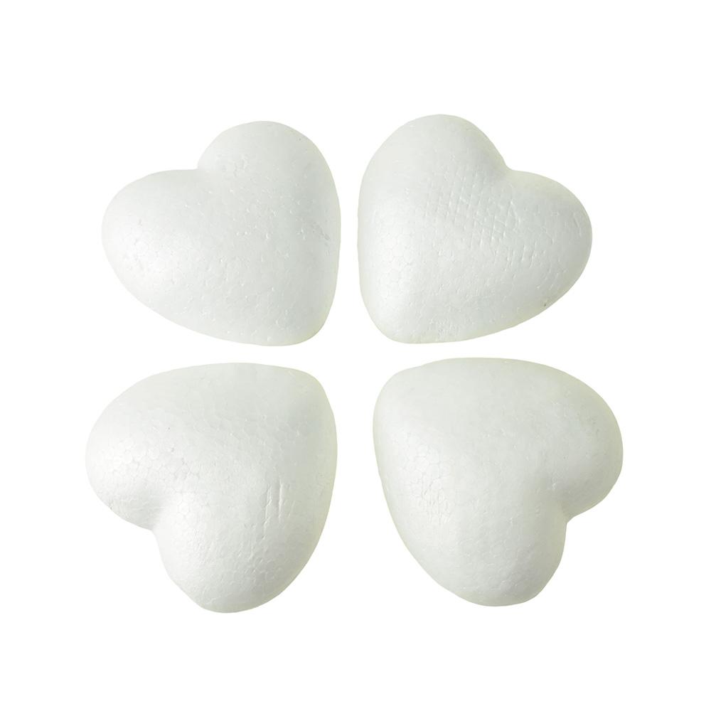 Craft Styrofoam Hearts, 4-Inch, 4-Count - Walmart.com