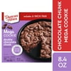 Duncan Hines Mega Cookie Double Chocolate Chunk Pan Cookie Mix, 8.4 Oz