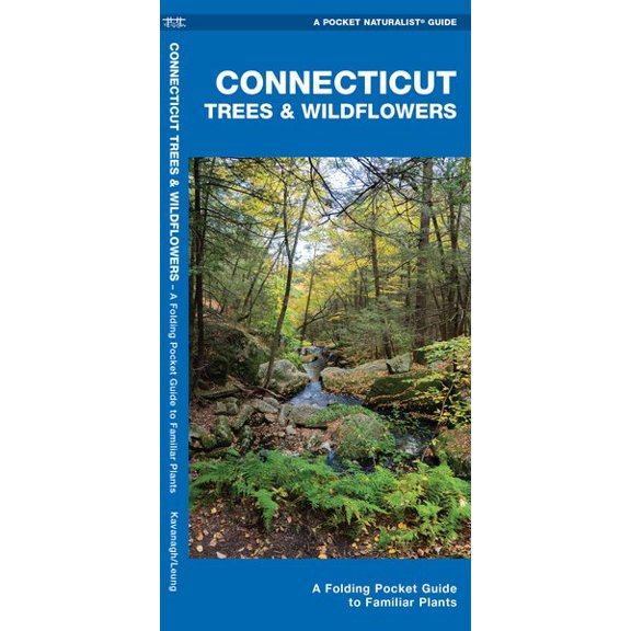 Pre-Owned Wildlife and Nature Identification: Connecticut Trees & Wildflowers : A Folding Pocket Guide to Familiar Plants (Other)