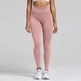thumbnail image 2 of Women's High Waisted Butt Lifting Leggings Stretchy Yoga Workout Pants, 2 of 9