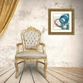 thumbnail image 3 of Harper, Ethan 12x12 Gold Ornate Wood Framed with Double Matting Museum Art Print Titled - Overlapping Rings I, 3 of 4