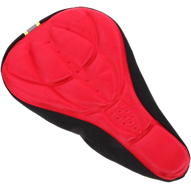 MasteelfCA Mountain Bike 3D Thick Sponge Universal Size Silicone Cushion Cover(Red)