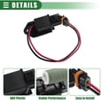thumbnail image 5 of Unique Bargains Engine Cooling Fan Motor Wiring Harness for Dodge Charger Challenger 2009-2021 No.68050128AA Black, 5 of 6