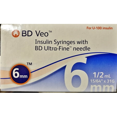 bd veo insulin syringe u/f