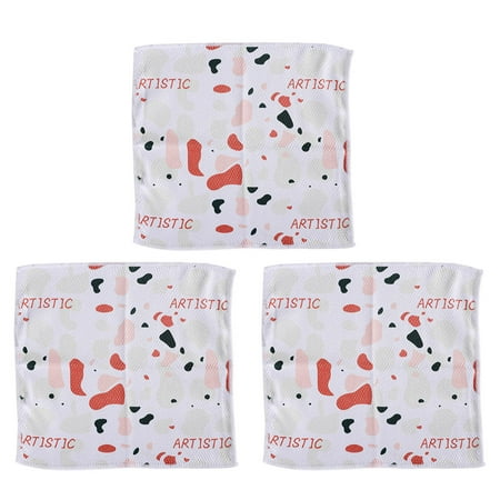 

Cleaning Cloth Dish Kitchen Microfiber Rags Towel Towels Brush Scrub Rag Glass Reusable Sponge Cloths Scrubber Wash