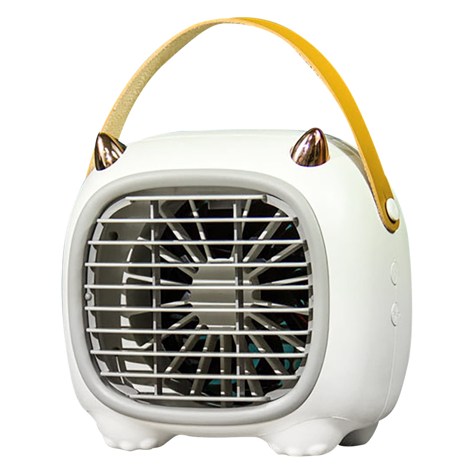 PHIGZNT Portable Air Conditioners - Portable AC Unit - Small Personal Evaporative Air Cooler & Fan for Bedroom, Office, Car, Camping, White