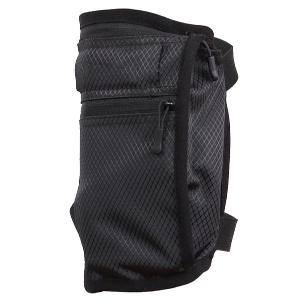 Pierna impermeable tarjeta dinero billetera mujeres hombres correr deportes gimnasio rodilla bolsas negro