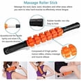 thumbnail image 3 of Foam Roller Set Foam Rollers for Deep Tissue Massage in Roller Massage Set with Muscle Roller Stick Exercise Resistance Bands Massage Ball M & Low Density Foam Roller for Ba, 3 of 6