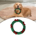 thumbnail image 3 of Juguete de cuerda para perros, juguete interactivo para morder, entrenamiento para perros pequeños, medianos y grandes. Redondo 18cm, 3 of 9