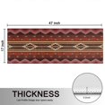 thumbnail image 5 of Kitchen Rugs Sets Of 2,Boho Multicolor Geometric Ethnic Pattern Anti Fatigue Kitchen Mat Rugs Non Slip Washable,Decorative Kitchen Floor Mats for Kitchen,Sink,Laundry,17"X47", 5 of 5