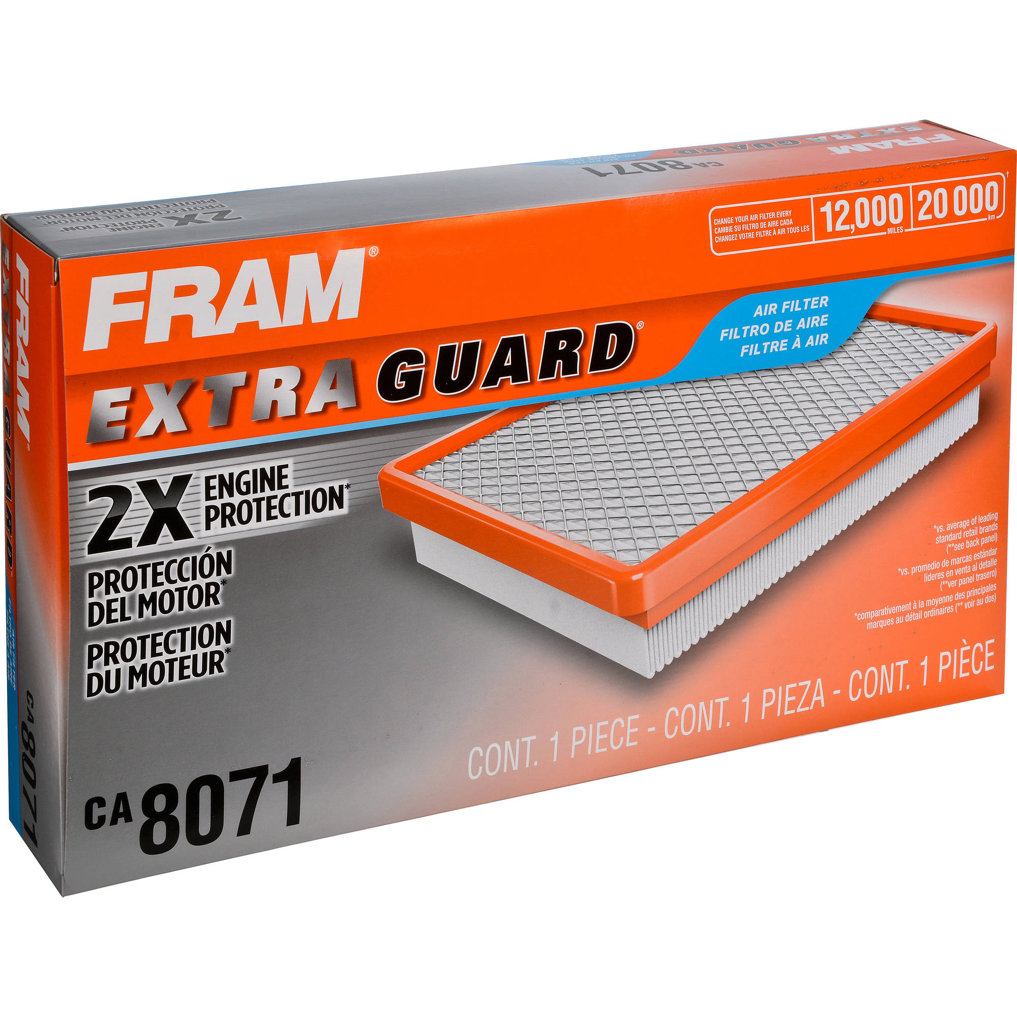FRAM Extra Guard Air Filter, CA8071