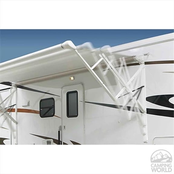 OV25APHW Polar White 12V Arm Set for Travel-r Powered Awnings