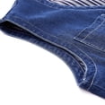 thumbnail image 5 of Purcolt Men's Big and Tall Denim Vests Button Up Sleeveless Stretchy Jean Jacket Outdoor Fishing Work Utility Vest Outerwear Vest with 4 Pockets, 5 of 9