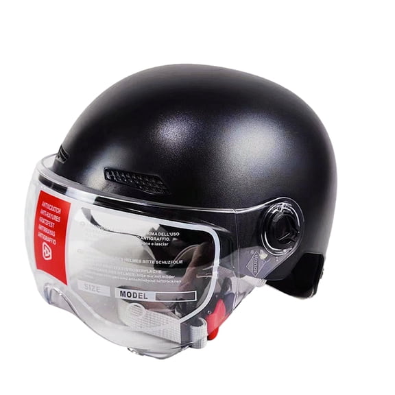 Adults Electric Bike Helmet Adjustable Goggle Cycling Helmet for Men Women Mountain Road Bicycle Helmet Shield
