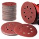 thumbnail image 1 of 125 mm 60 80 100 120 240 Discos de lijado Hoja de forma redonda Pulido 8 agujeros Forma redonda （100cps）, 1 of 5