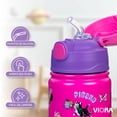 thumbnail image 3 of MAGMA LIFE Termo para Niños SipperKid, 500 ml, Acero Inoxidable de Doble Pared, Popote Flexible Antiderrames, Mantiene Bebidas Frías 12 h, Apto para Lavavajillas, Diseño Infantil, 3 of 8