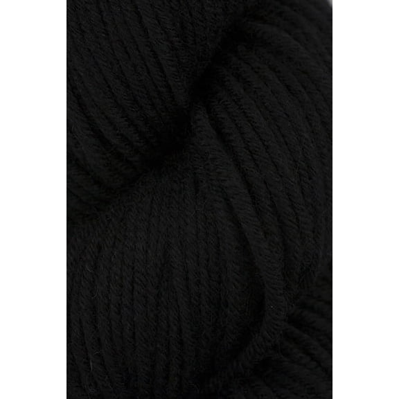 HiKoo - Simpliworsted Knitting Yarn - Black (# 002)
