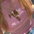 thumbnail image 6 of Fashionable Fish Pendant Necklace Copper Charm Clavicle Chain Stylish Neckchain Jewelry Enjoy Comfort Wear Daily, 6 of 8