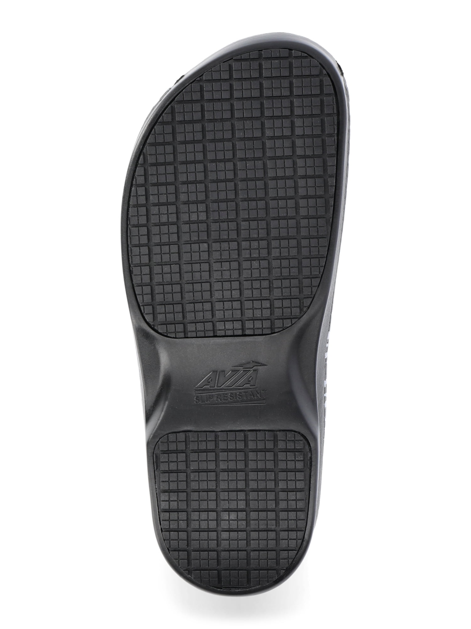 Avia Flame Slip Resistant Clogs For Women, Slip On Work Shoes for Food Service, Garden, or Nursing