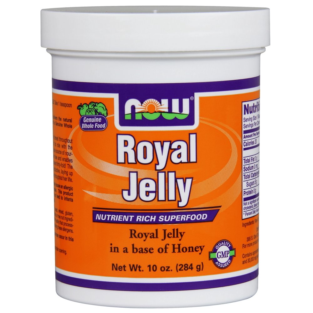 NOW Foods Royal Jelly Nutrient Rich Superfood, 10 Oz