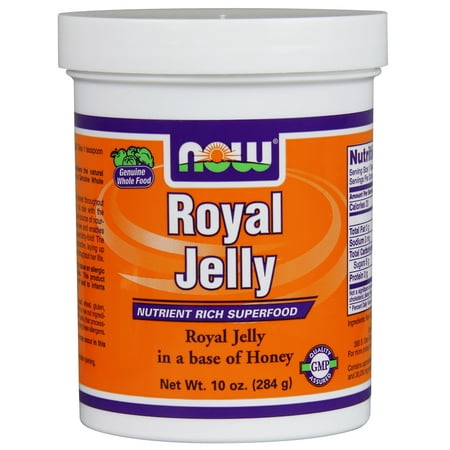NOW Foods Royal Jelly Nutrient Rich Superfood, 10