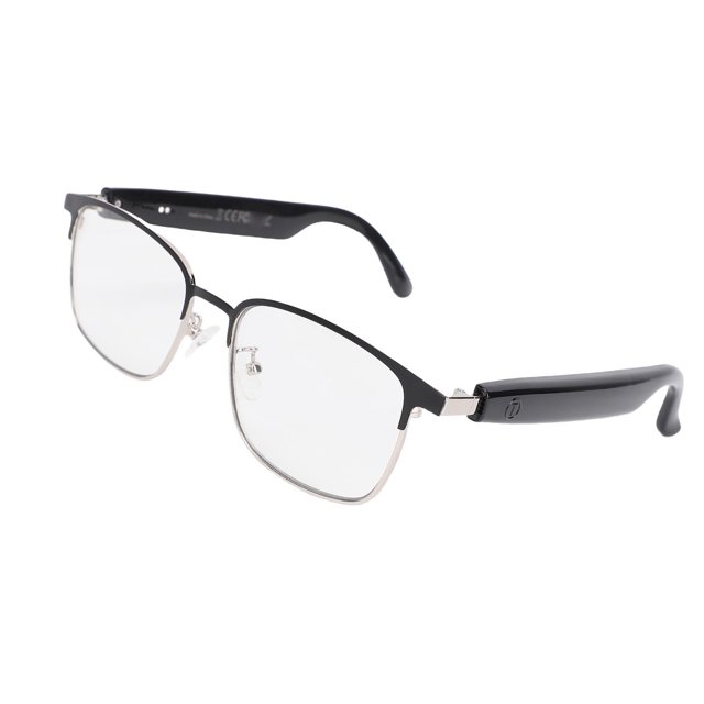 Smart Glasses Built in Microphone & Speaker, Audio Sunglasses Support Smart Touch Control, AI Voice Control, Wireless Filming, Handsfree Calling, Music Playback