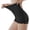 Black, variant on Tummy Control Underwear Thong, Seamless Ice Silk Panties High Waist Control Sculpting Lifting Corset Purple