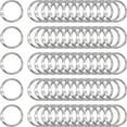 thumbnail image 1 of Binder Rings 1 Inch Book Rings Loose Leaf Binder Ring Index Card Rings Flashcard Ring Metal Rings For Index Cards Ideal For School Home Office 50pcs, 1 of 5