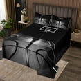 thumbnail image 2 of Erosebridal Teens Basketball Quilt Sets for Twin Size Bed, Sports Bedding Set, Room Decorative, Breathable 2-Piece, 2 of 5