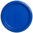 thumbnail image 1 of Electric Blue Round 9" Dinner Plates, 20ct, 1 of 2