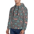 thumbnail image 2 of Hoodies for Men - abstractly Geometry A Long Sleeve Comfrt Men'S Fashion Hoodies & Sweatshirts, Sweatshirts for Men Hoodies Pullover Clothing Clothes with Pouch, 2 of 7